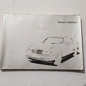 Mercedez Benz E300 E320 E430 E55 1999 Owner's Manual